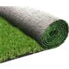 webmarketpoint Prato Sintetico Tappeto Erba Finto Artificiale 20 MM 2X5 MT 48703