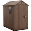 Keter Darwin casetta marrone capanno box da giardino porta utensili varie misure