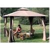 A.C. TOP SET TELI LATERALI DI RICAMBIO GAZEBO 3X3 MT EDEN COLORE BIANCO POLIESTERE