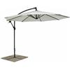 BIZZOTTO Ombrellone da Giardino 3x3 Esterno Palo Decentrato Girevole 360 Texas Bizzotto
