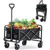 Rowce Carrello da Spiaggia Pieghevole carrello con ruote portatutto Trasporto