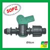 Irritec 50PZ VALVOLA COMPACT DERIVAZIONE MANICHETTA IRRITEC 16MM RUBINETTO IRRIGAZIONE