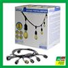 OMEGA CATENA PORTALAMPADE PEDENTI ILLUMINAZIONE INTERNA ED ESTERNA LUCI PROLUNGABILE