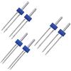 Cerioll Set di Aghi Doppi per Macchina da Cucire - 6 Pezzi - Ago Gemello, Stretc