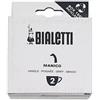 BIALETTI | 1 Manico per Moka Brikka 2 Tazze | Handle + Screw | Ricambi Ricambio