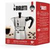 Bialetti Caffettiera Moka Express 2 Tazze, Manico anti scottatura