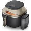 Philips Friggitrice ad aria 2000W (7,2Lt) 5000 SERIES Airfryer 3in1 Champagne NA543 00