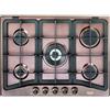 De Longhi Piano cottura gas 5 zone COUNTRY Rof 57 Pro Rame (70cm)