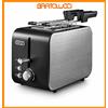 DE LONGHI CTX2203BK TOSTAPANE 550W 2SCOMP.RACCOGLI BRICIOLE NERO