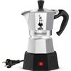 Bialetti Moka Caffettiera elettrica 2 Tazze 230W Caffè polvere Express Elettrika