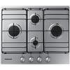 Samsung NA64H3110BS Acciaio inossidabile Da incasso 60 cm Gas 4 Fornello(i)