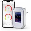 Sinote'ca SINOTÉCA Rilevatore Gas e Monossido di Carbonio WiFi, 2 in 1 Metano/GPL/Propano,
