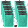 Hahorpa FILTRO ACQUARIO 12 PEZZI COMPATIBILE TETRA EASY CRYSTAL 250 300 FILTRI ACQUATICI