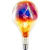 Suprema LAMPADINA LED DECORATIVA DIMMERABILE LUCE CALDA E27 RAINBOW 10W 3000K