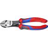 Knipex 185mm Twinforce Alto Leva Diagonale Tagliafili Taglio 4.6mm 73 72 180