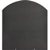 Divina Fire Pedana salvapavimento per stufe a Legna e Pellet in Acciaio 100x90