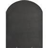 Divina Fire Pedana salvapavimento per stufe a Legna e Pellet in Acciaio 80x60