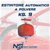 Estintore AUTOMATICO 9kg A Polvere completo di staffa