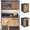 Vicco Credenza di base cassetto cucina componibile R-Line 60cm antracite quercia Vicco