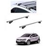 Mercedes-Benz BARRE PORTATUTTO ALLUMINIO PER VOLKSWAGEN POLO CROSS ANNO 2016 CON RAILS