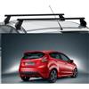 AFS MOTO AUTO BARRE PORTATUTTO ACCIAIO PER FORD FIESTA ST 5 PORTE ANNO 2018 OMOLOGATE TUV