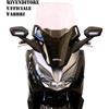 Fabbri 3305/EX Fabbri Parabrezza Trasparente Alto per Honda Forza 300 anno 2018 Roma