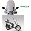 FACO 23326 PARABREZZA HONDA SH 125 MODE ANNO 2013 COMPLETO DI ATTACCHI MADE IN I