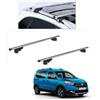 Mercedes-Benz BARRE PORTATUTTO ALLUMINIO K9 DACIA DOKKER STEPWAY ANNO 2014 CON RAILS CON SERRA
