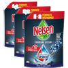 Nelsen Carboni Attivi, Detersivo per Piatti a mano, azione dissolvi sporco, efficace su sporco secco da 72h, confezione da 3 flacone ricarica da 1800 ml
