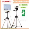 CONTEC EEG digitale a 24 canali e macchina per elettrocardiogramma con sistema di mappa