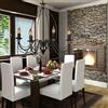 Opviq Elegant American Traditional Chandelier, corpo in metallo, rivestito in rame, diametro 60 cm, altezza regolabile 60-90 cm, E14 Max 40 W | Illuminazione senza tempo per Any Space