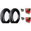 KENDA COPERTONI KENDA KRAZE SLICK 20 X 4.0 FAT BIKE + CAMERE D'ARIA + CORDONI RUOTA