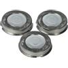 vhbw 3x Set di testine per Philips HQ806 HQ852 HQ853 HS190 HS777 HS766 HS775 rasoio