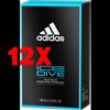 ADIDAS 12 X ADIDAS Ice Dive Eau de Toilette 100 Millilitri