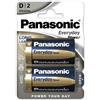 Panasonic 2x PANASONIC Quotidiano Alimentazione LR20/D