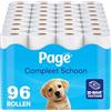 Page Carta igienica Page - Carta igienica per pulizia completa - 96 rotoli - Confezione risparmio