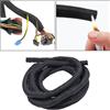 Braided Split-Sleeve Wire Manicotto per cavi gestione cavi alta temperatura avvolgicavo espandibile resist