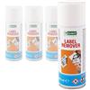 D.RECT 4 pezzi Spray per Rimuovere Etichette | 4x400ml