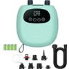 dwndpump Pompa Elettrica SUP 20PSI Pompa ad Aria Ricaricabile Auto Off Portatile