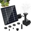 Does not apply Pompa Solare per Fontane,Fontana Solare 1.5W,Pompa per Acqua Solare Con Tubi Da