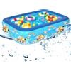 Does not apply Piscina Gonfiabile,120X 85X 30CM Piscina Gonfiabile Rettangolare,Giardino Piscin