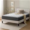 Zinus Materasso Matrimoniale 160x190 cm Altezza 25 cm Materasso a Molle Insacchettate