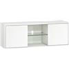 Altro Mobile Porta TV fino a 55" Sospeso o a Terra, Ante Soft Close, Foro Passacavi e