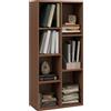 Altro Mobile Libreria a Cubi in Legno con 7 Ripiani di Diverse Dimensioni, 50x24x106 c