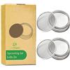 LeafImpact 2 Coperchi Per Barattoli Germogliatori | Per 7 cm Barattoli In Vetro