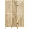 Altro Paravento da Interno Pieghevole a 3 Ante a Spina di Pesce in Legno, 120x1.6x170
