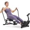 Sunny Health & Fitness Vogatore Smart con Movimento Completo per Casa