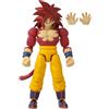 BANDAI - Dragon Ball Daima Super Saiyan 4 Goku - Action figure snodabile Dragon