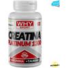 Why Sport Creatina Platinum 1300 120 Compresse Creapure con Arginina e Taurina