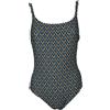 JUSTMINE Costume Intero Donna Double Face Blu Multicolor A706 1266